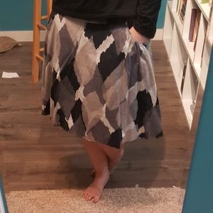 Camo patterned skirt